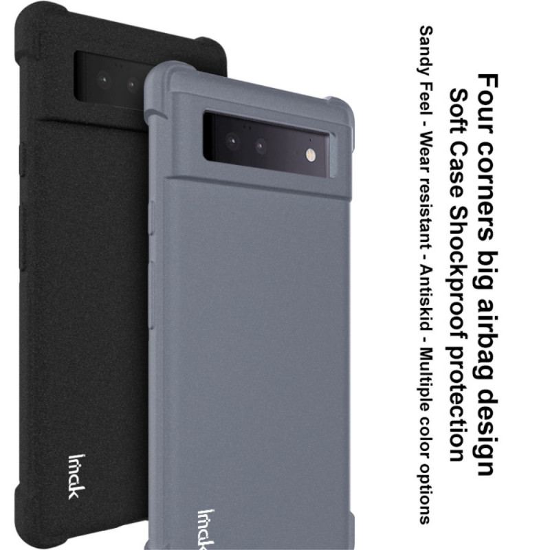 Capa Para Google Pixel 6 Silicone Flexível Com Filme Para Tela Imak