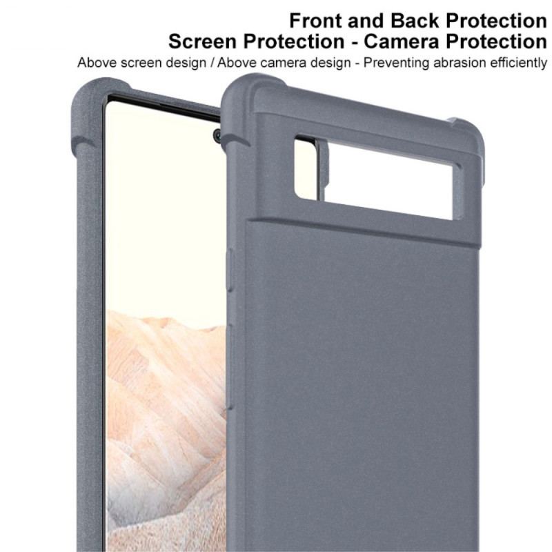 Capa Para Google Pixel 6 Silicone Flexível Com Filme Para Tela Imak