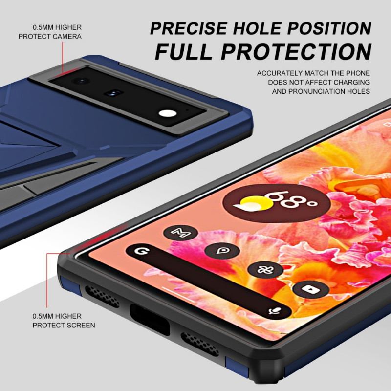 Capa Para Google Pixel 6 Suporte Removível Resistente