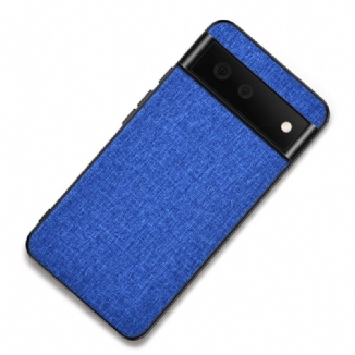 Capa Para Google Pixel 6 Textura De Tecido