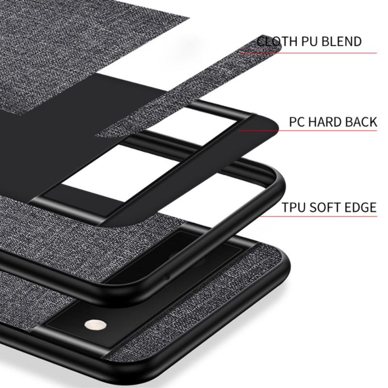 Capa Para Google Pixel 6 Textura De Tecido