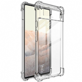 Capa Para Google Pixel 6 Transparente Com Filme De Tela Imak