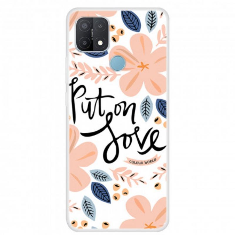 Capa Para Oppo A15 Coloque Amor