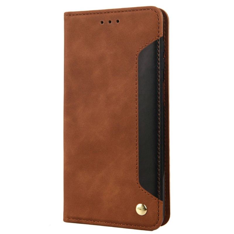 Capa De Celular Para Samsung Galaxy M23 5G Flip Assinatura De Dois Tons