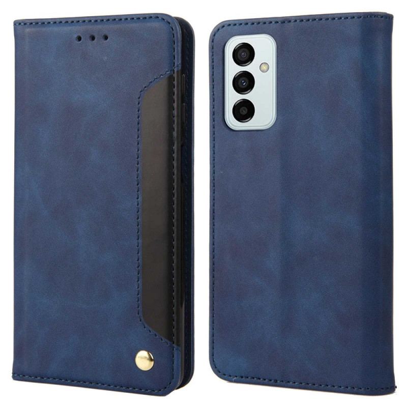 Capa De Celular Para Samsung Galaxy M23 5G Flip Assinatura De Dois Tons