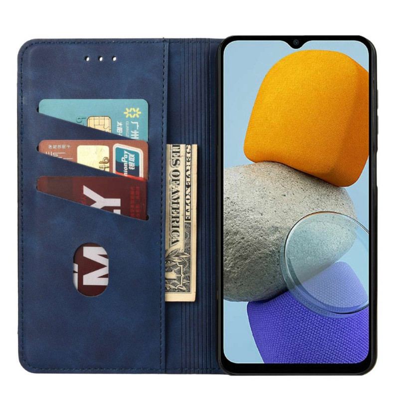 Capa De Celular Para Samsung Galaxy M23 5G Flip Assinatura De Dois Tons