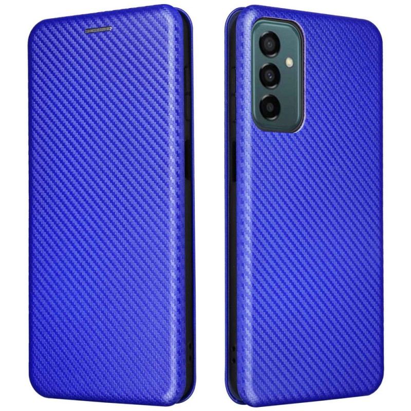 Capa De Celular Para Samsung Galaxy M23 5G Flip Fibra De Carbono