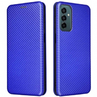 Capa De Celular Para Samsung Galaxy M23 5G Flip Fibra De Carbono