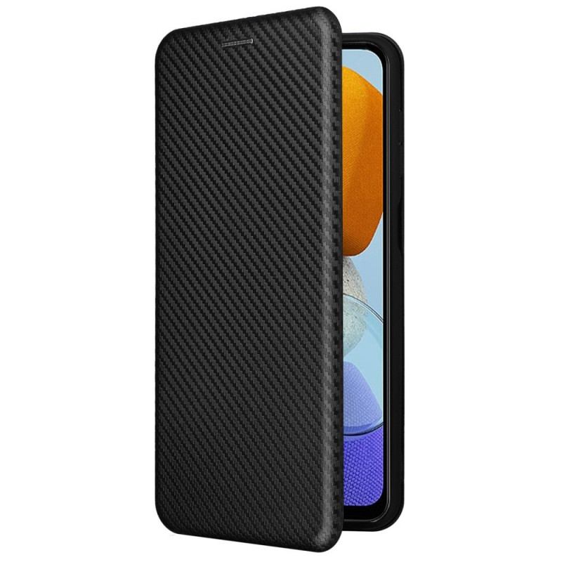 Capa De Celular Para Samsung Galaxy M23 5G Flip Fibra De Carbono