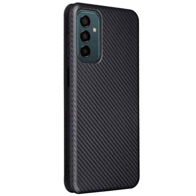 Capa De Celular Para Samsung Galaxy M23 5G Flip Fibra De Carbono