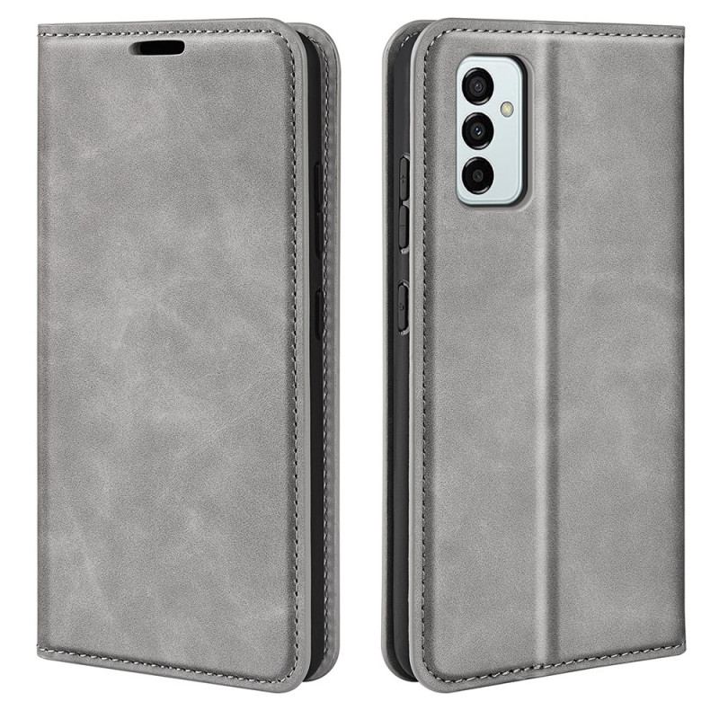 Capa De Celular Para Samsung Galaxy M23 5G Flip Toque De Pele