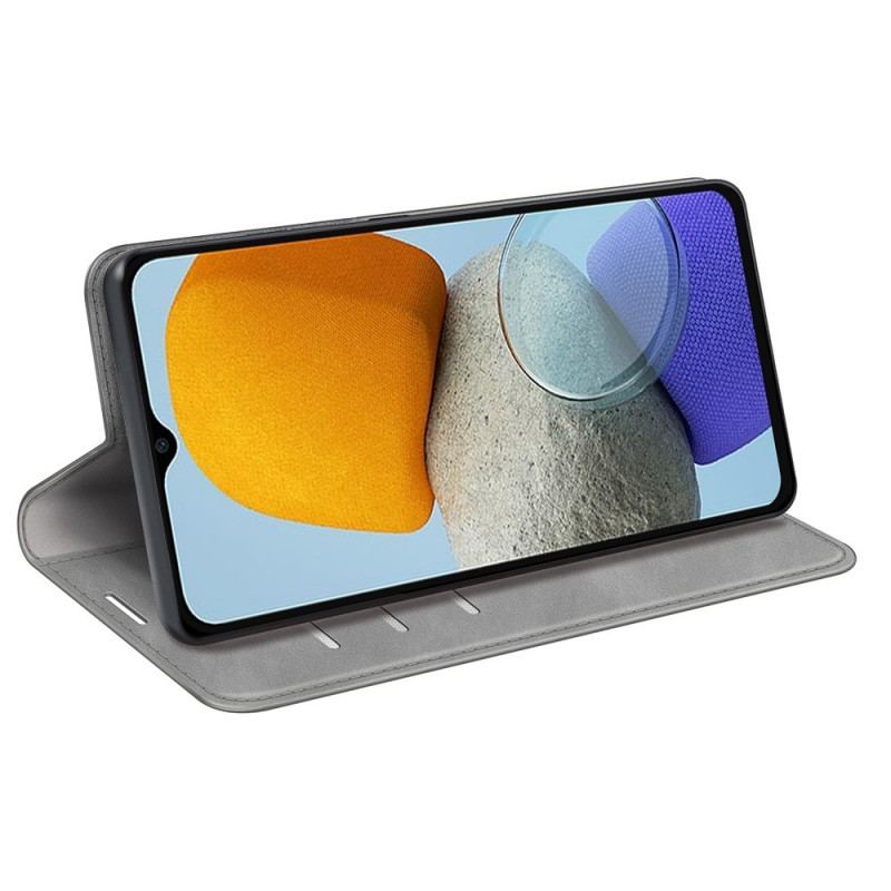 Capa De Celular Para Samsung Galaxy M23 5G Flip Toque De Pele