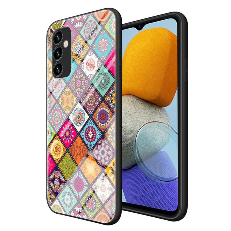 Capa De Celular Para Samsung Galaxy M23 5G Suporte Magnético Patchwork