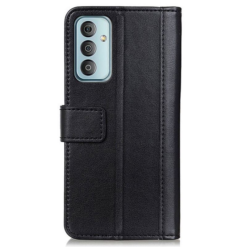 Capa De Couro Para Samsung Galaxy M23 5G Estilo De Couro