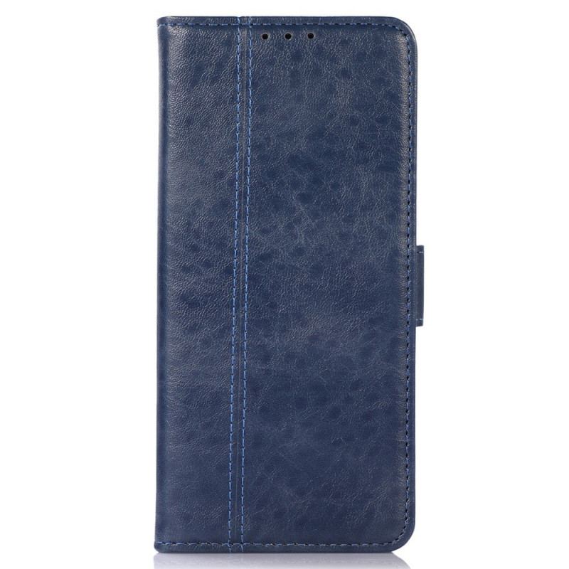 Capa De Couro Para Samsung Galaxy M23 5G À Moda