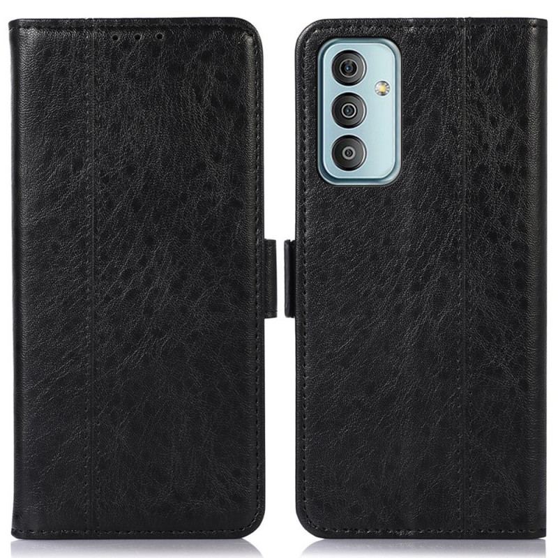 Capa De Couro Para Samsung Galaxy M23 5G À Moda