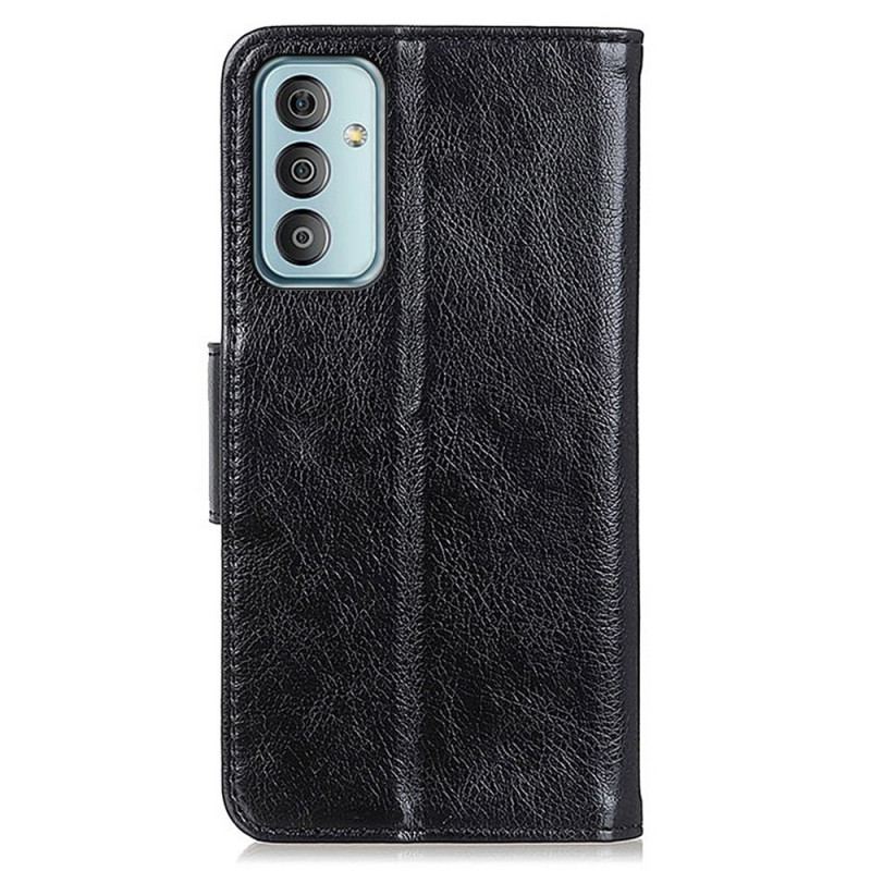 Capa De Couro Para Samsung Galaxy M23 5G Couro Napa Rachado