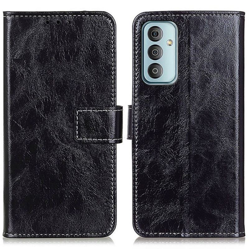 Capa De Couro Para Samsung Galaxy M23 5G Couro Sintético Brilhante