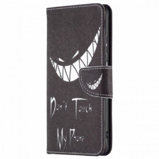 Capa De Couro Para Samsung Galaxy M23 5G Telefone Do Mal