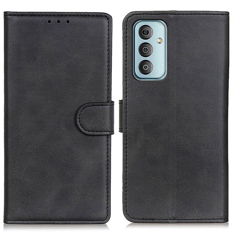 Capa Em Pele Para Samsung Galaxy M23 5G Couro Sintético Fosco