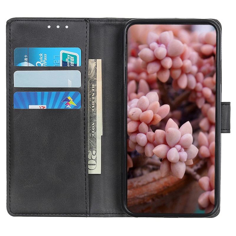 Capa Em Pele Para Samsung Galaxy M23 5G Couro Sintético Fosco