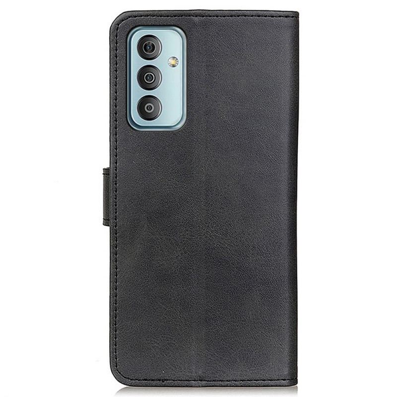 Capa Em Pele Para Samsung Galaxy M23 5G Couro Sintético Fosco