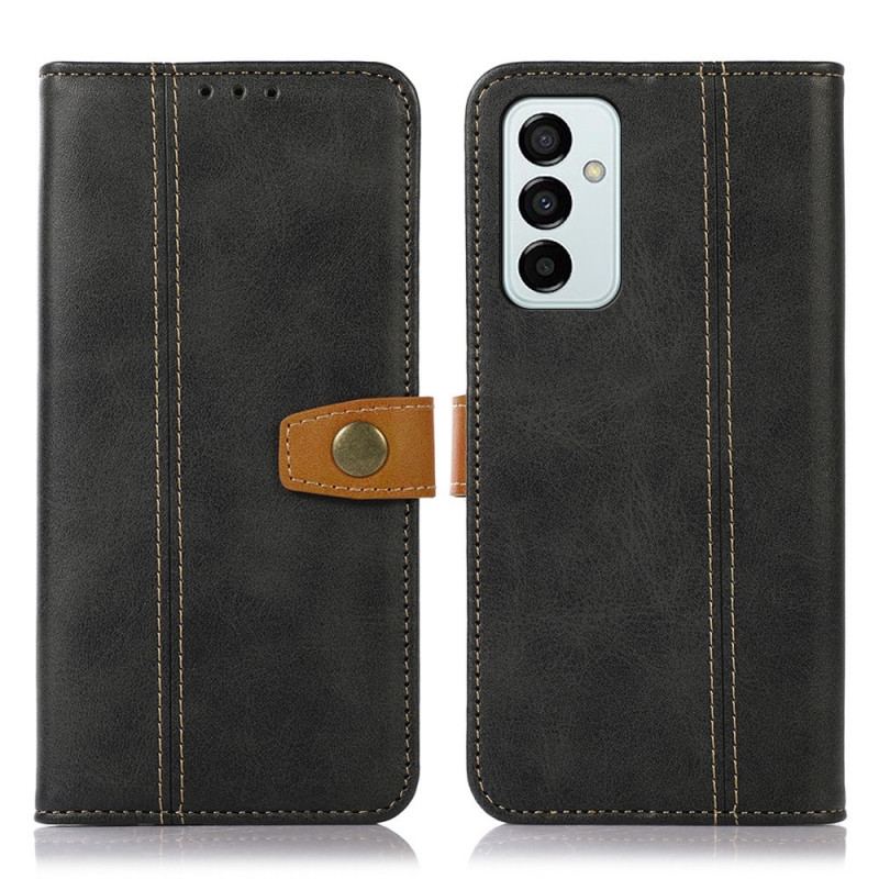 Capa Em Pele Para Samsung Galaxy M23 5G Membrana