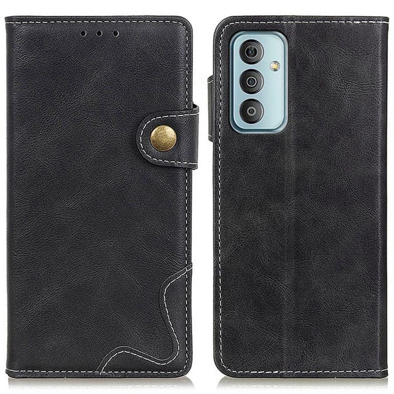 Capa Flip Para Samsung Galaxy M23 5G Botão Artístico