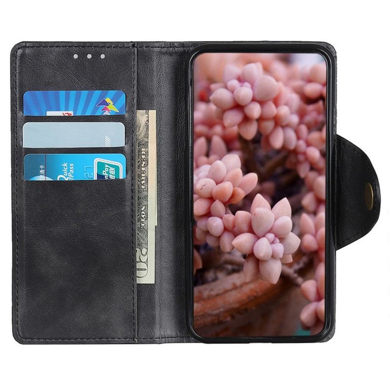 Capa Flip Para Samsung Galaxy M23 5G Botão Magnético