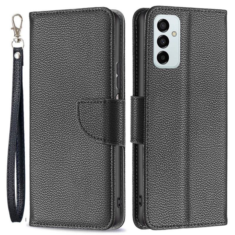 Capa Flip Para Samsung Galaxy M23 5G De Cordão Fecho Alça Oblíqua