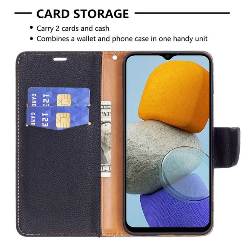 Capa Flip Para Samsung Galaxy M23 5G De Cordão Fecho Alça Oblíqua