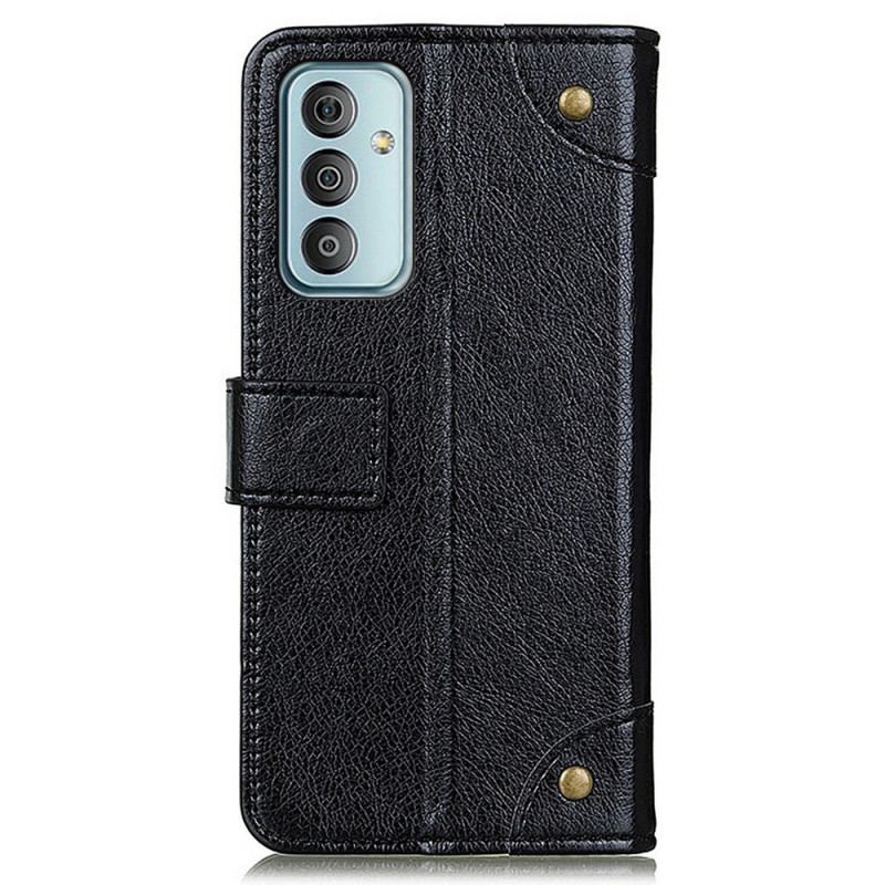 Capa Flip Para Samsung Galaxy M23 5G Couro Napa Vintage