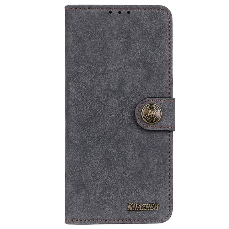 Capa Flip Para Samsung Galaxy M23 5G Couro Rachado Khazneh