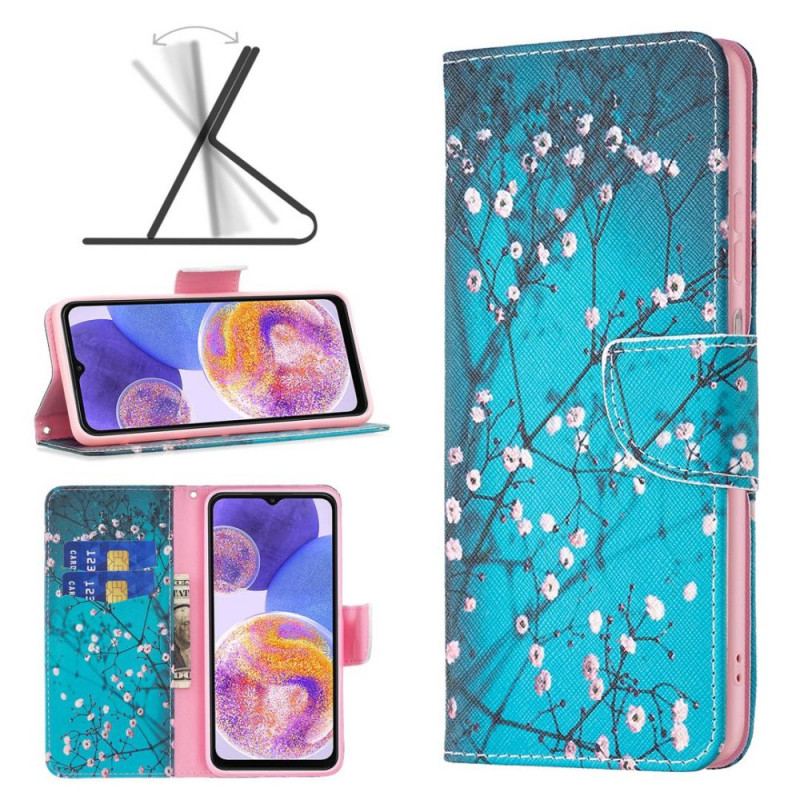 Capa Flip Para Samsung Galaxy M23 5G Decoração Da Árvore