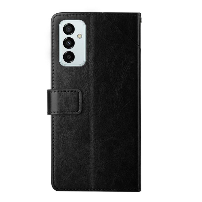 Capa Flip Para Samsung Galaxy M23 5G Estilo Couro Y Design