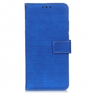 Capa Flip Para Samsung Galaxy M23 5G Estilo De Pele De Crocodilo