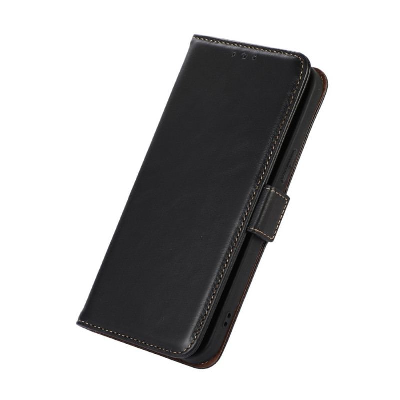 Capa Flip Para Samsung Galaxy M23 5G Função Rfid De Couro Genuíno