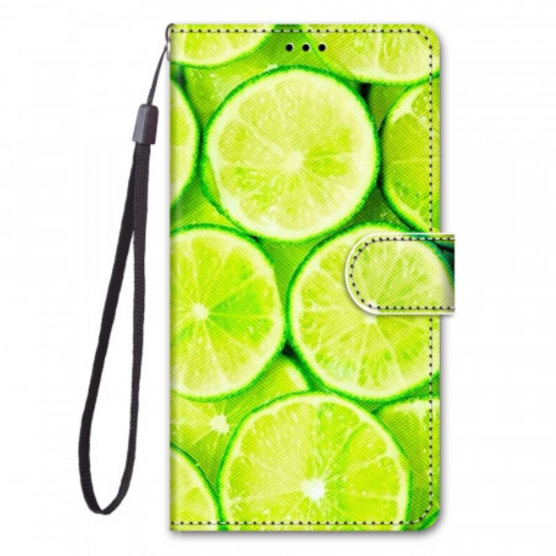 Capa Flip Para Samsung Galaxy M23 5G Limão