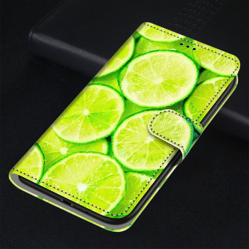 Capa Flip Para Samsung Galaxy M23 5G Limão