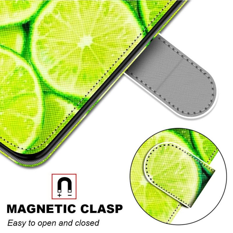 Capa Flip Para Samsung Galaxy M23 5G Limão