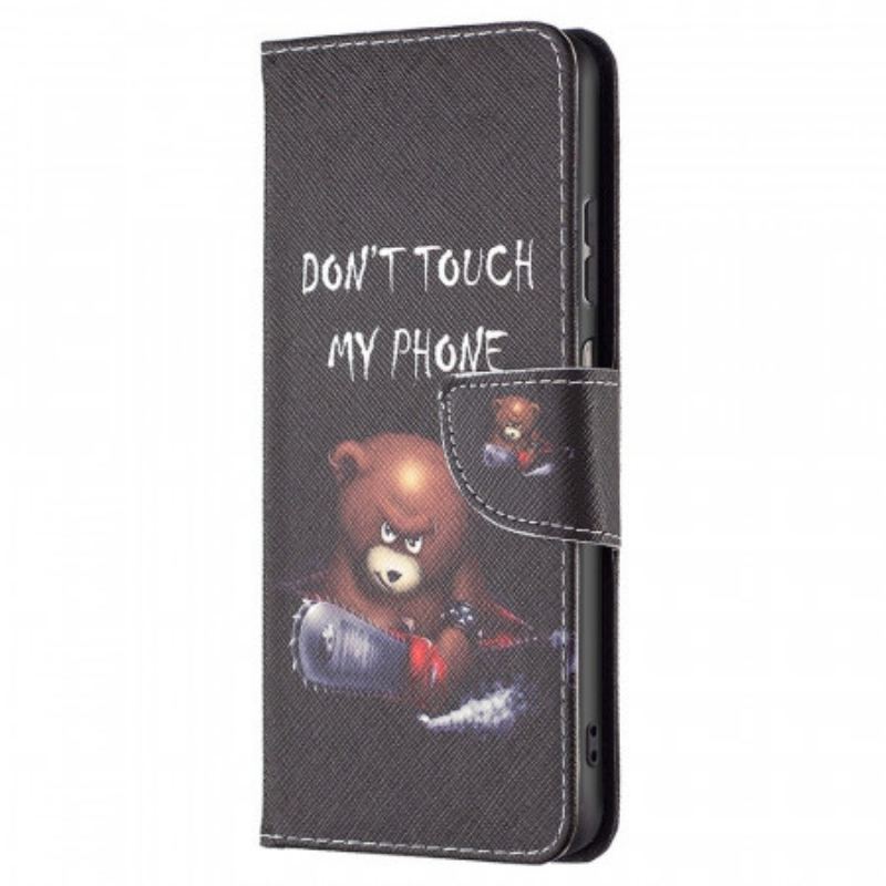 Capa Flip Para Samsung Galaxy M23 5G Urso Perigoso