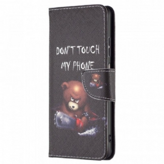 Capa Flip Para Samsung Galaxy M23 5G Urso Perigoso