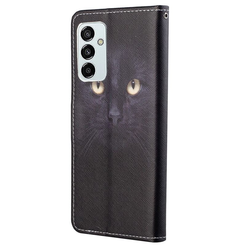 Capa Folio Para Samsung Galaxy M23 5G De Cordão Gato Tanga