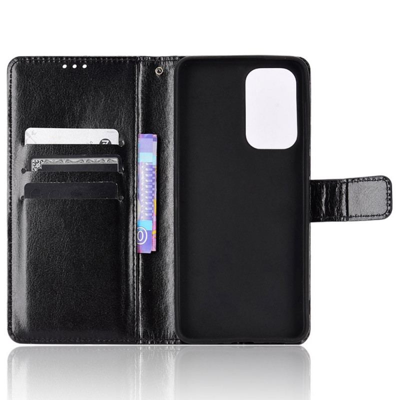 Capa Folio Para Samsung Galaxy M23 5G Couro Falso Chamativo