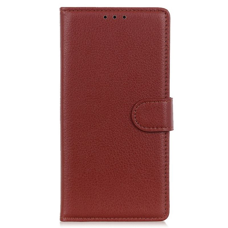 Capa Folio Para Samsung Galaxy M23 5G Estilo Tradicional De Couro