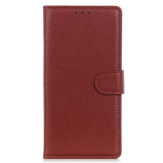 Capa Folio Para Samsung Galaxy M23 5G Estilo Tradicional De Couro