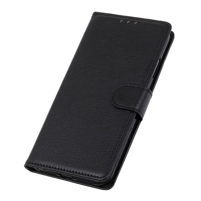 Capa Folio Para Samsung Galaxy M23 5G Estilo Tradicional De Couro