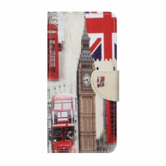 Capa Folio Para Samsung Galaxy M23 5G Londres