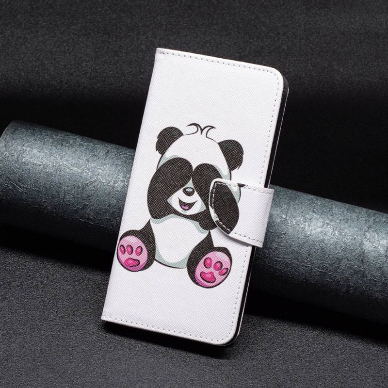 Capa Folio Para Samsung Galaxy M23 5G Panda