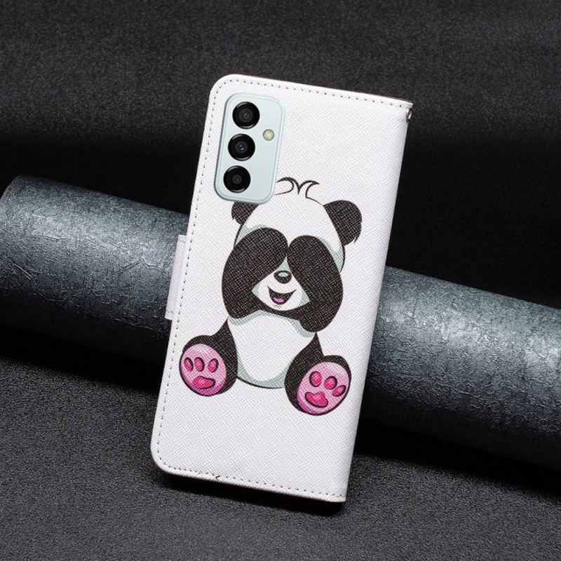 Capa Folio Para Samsung Galaxy M23 5G Panda